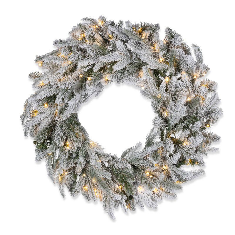 30-in-PreLit-Natural-Cut-Flocked-Spruce-Wreath-with-100-Warm-White-LED-Lights_017816426634_01