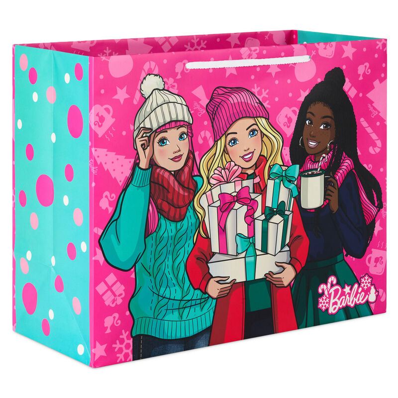 Barbie-and-Friends-Hot-Pink-Large-Holiday-Gift-Bag_1XGB8674_01