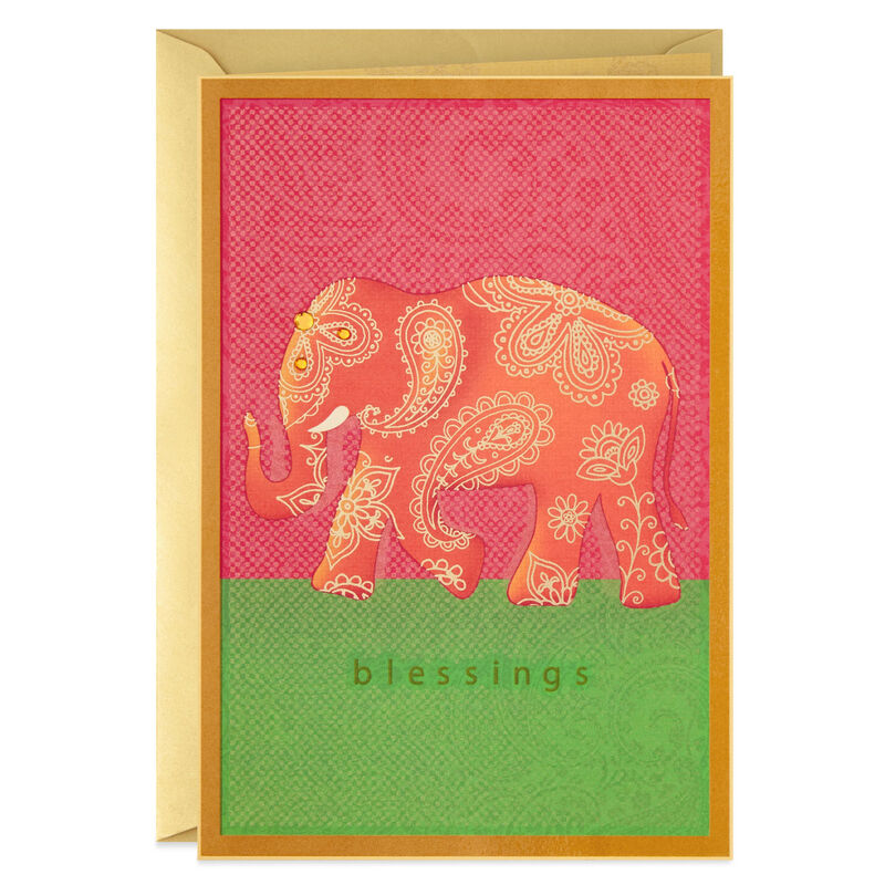Blessings-Orange-Elephant-Blank-Card_499SAW3029_01