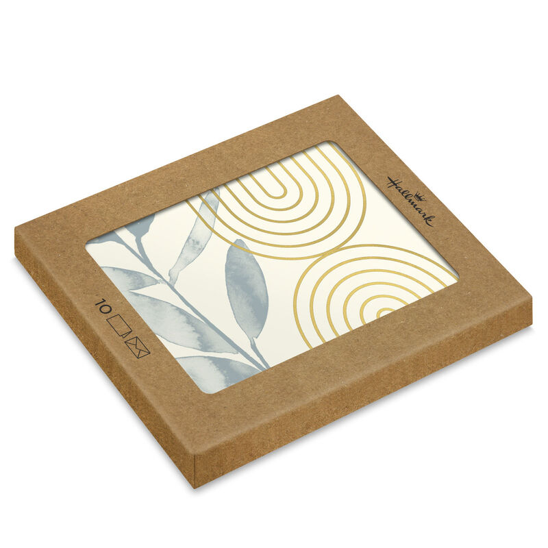 Blue-Branch-and-Gold-Arches-Blank-Note-Cards-Pack_3NOT1526_01