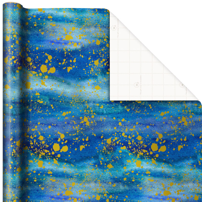 Blue-Watercolor-With-Gold-Splatter-Wrapping-Paper_499EJR6392_01