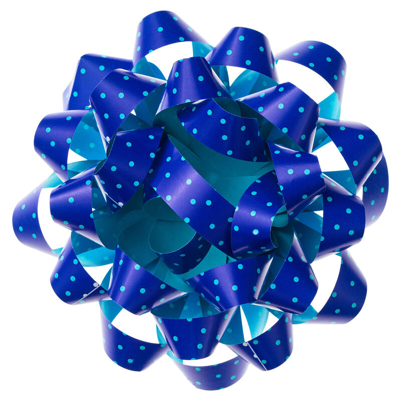 Blue-With-Dots-and-Turquoise-on-Reverse-Gift-Bow_199RSB1276_01
