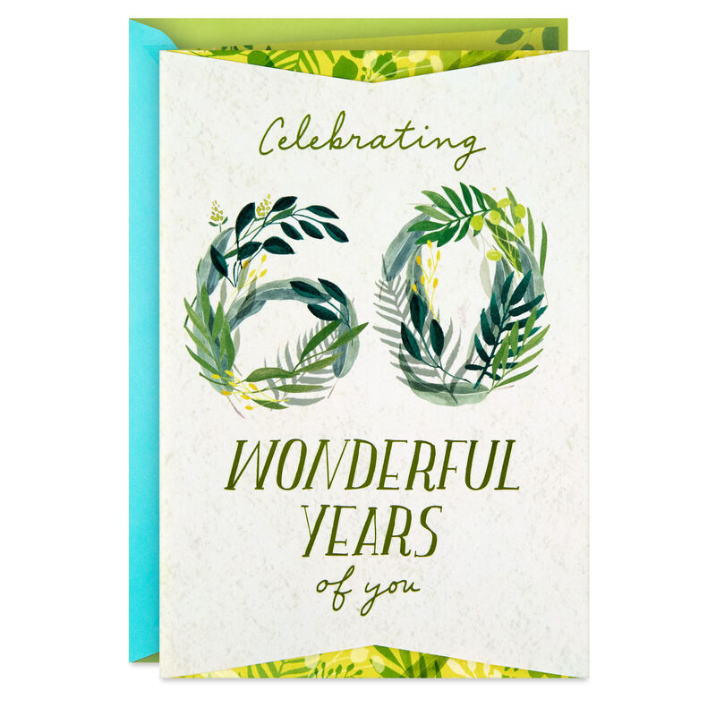 Botanical-Leaves-60th-Birthday-Card_559HBD9354_01