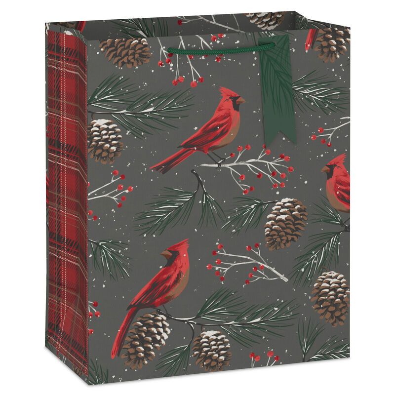Cardinals-and-Pine-Cones-Large-Holiday-Gift-Bag_1XGB8465_01