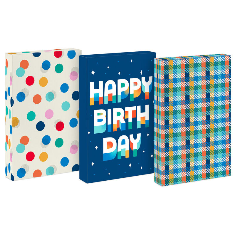 Celebrate-kids-birthdays-and-more-with-this-3pack-of-medium-gift-boxes-in-an-assortment-of-dot-plaid-and-lettering-designs.-2piece-gift-boxes-come-with-coordinating-blue-bases._699EBC1887_01