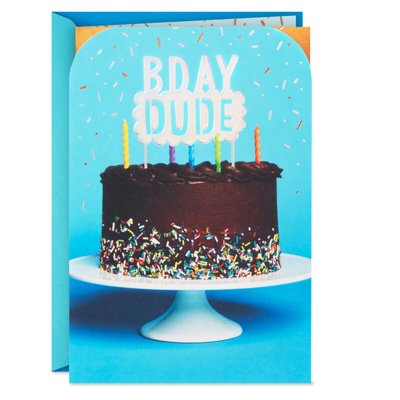 Chocolate-Cake-and-Sprinkles-on-Blue-Birthday-Card_599HBD4486_01