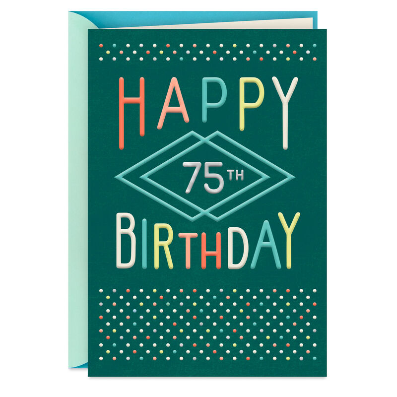 Colorful-Lettering-and-Polka-Dots-75th-Birthday-Card_399HBD4977_01