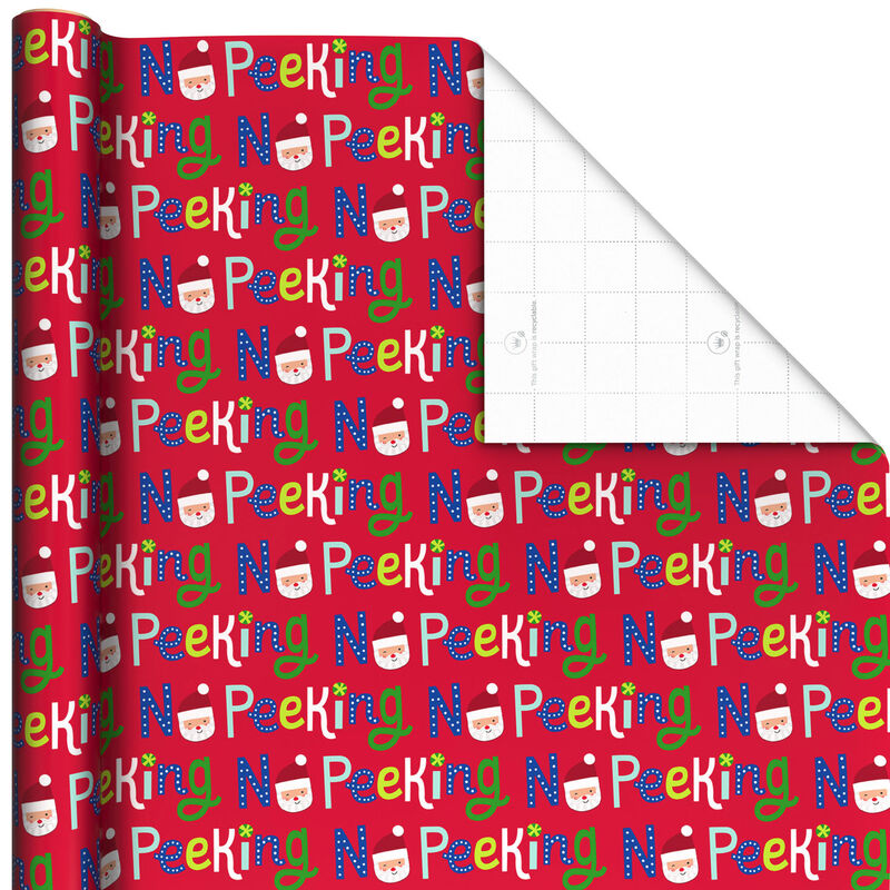 Colorful-Letters-and-Santa-Red-Holiday-Gift-Wrap-Roll_1XLR2821_01