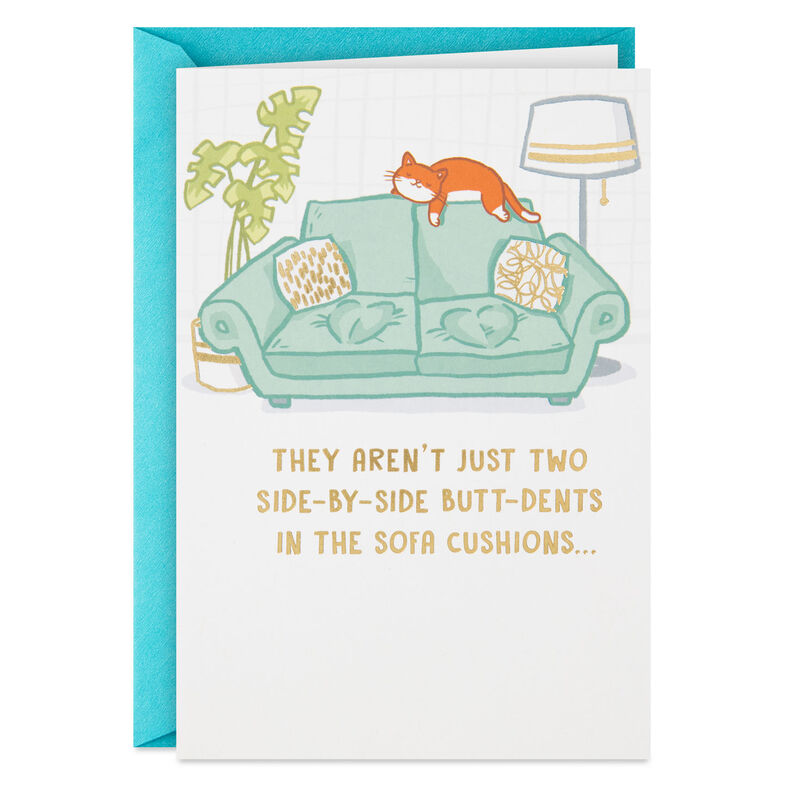 Couch-with-Butt-Dents-Funny-Anniversary-Card_449ZZS6501_01