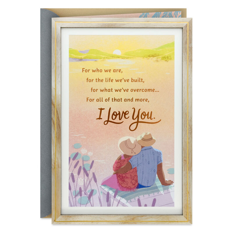 Couple-Watching-Sunset-on-Dock-Our-Anniversary-Card_799AVY3459_01