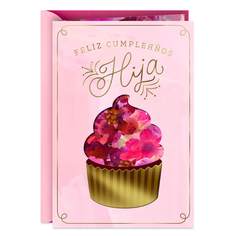 Cupcake-SpanishLanguage-Birthday-Card-for-Daughter_359BIF1363_01