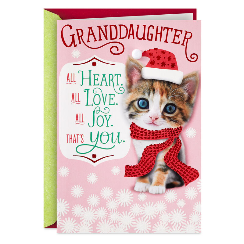 Cute-Cat-in-Santa-Hat-Granddaughter-Christmas-Card_599XKD8113_01