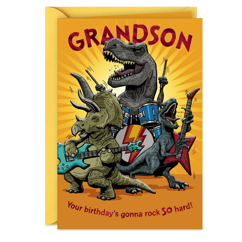 Dinosaur-Band-Kids-Birthday-Card-for-Grandson_299HKB6410_01