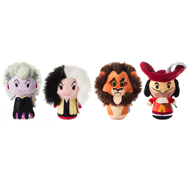 Disney-Captain-Hook-Ursula-Cruella-and-Scar-Plush_1KDD2258_01