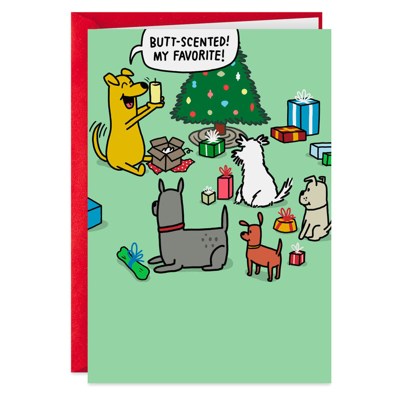 Dog-Opening-Presents-Funny-Christmas-Card_399ZX1756_01