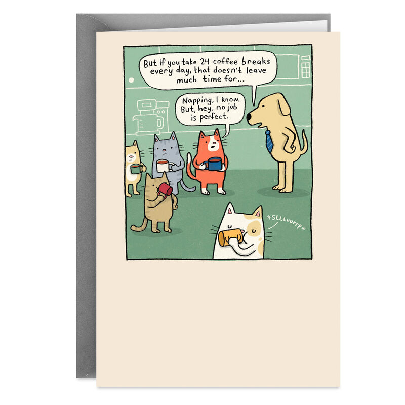 Dog-and-Cats-Office-Workers-Funny-Bosss-Day-Card_369ZBD3145_01