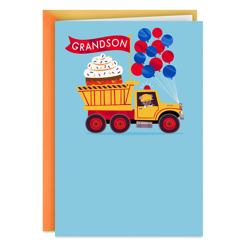 Dump-Truck-Carrying-Cupcake-Birthday-Card-for-Grandson_299HKB9395_01
