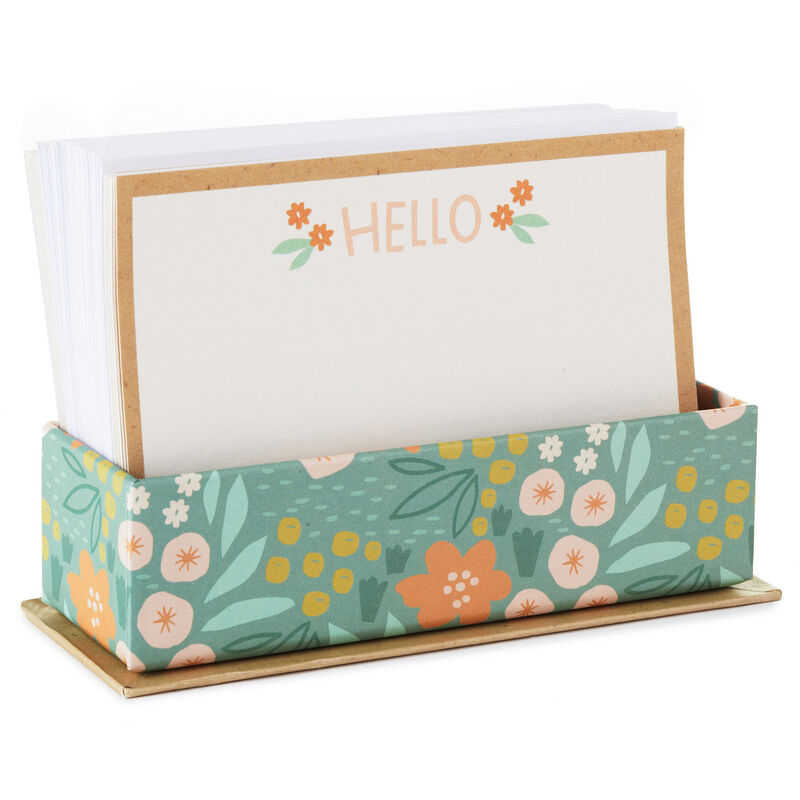Floral-SinglePanel-Note-Cards-With-Caddy_3CNT5048_01