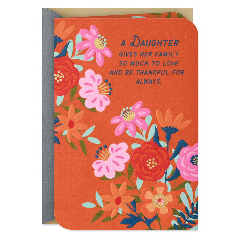 Flowers-on-Orange-Thanksgiving-Card-for-Daughter_499TH5035_01