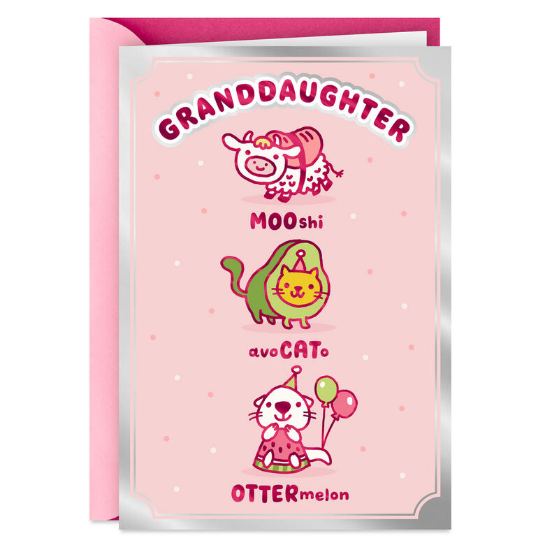 Food-Pun-Animals-Kids-Birthday-Card-for-Granddaughter_299HKB6401_01
