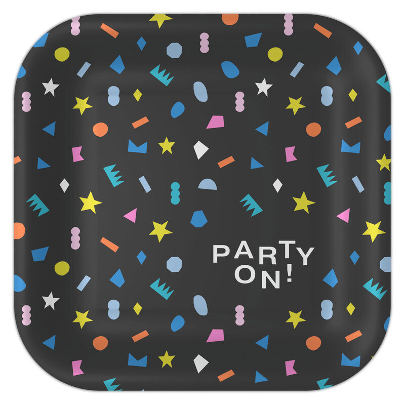 Geo-Pattern-on-Black-Dinner-Plates-Pack_3CPP1206_01