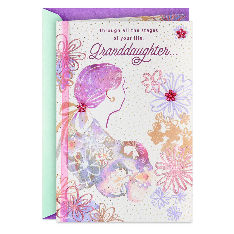 Girl-and-Flowers-Granddaughter-Birthday-Card_799FBD7194_01