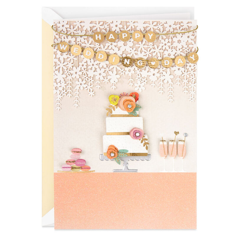 Gold-Banner-with-Wedding-Cake-Congratulations-Card_959LAD4566_01
