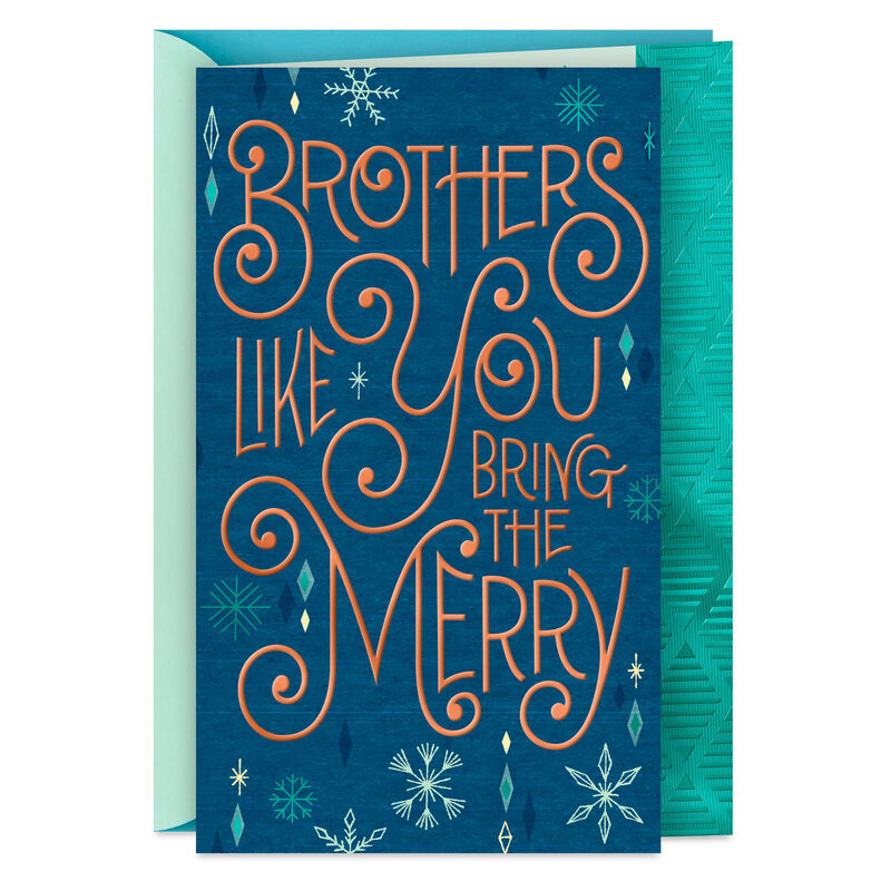 Gold-Blue-and-Teal-Snowflakes-Brother-Christmas-Card_399SX5026_01