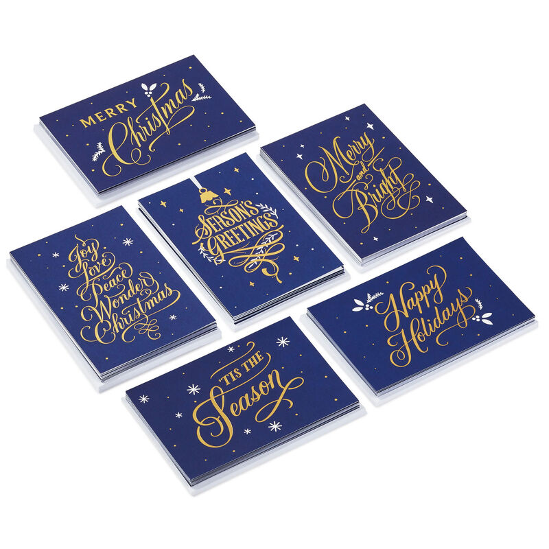 Gold-Foil-on-Navy-Assorted-Boxed-Christmas-Cards_5XPX2316_01