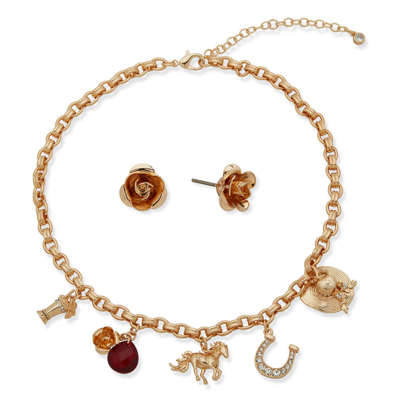 Gold-Metal-Charm-Necklace-and-Rose-Earrings-Set_39B00042_01