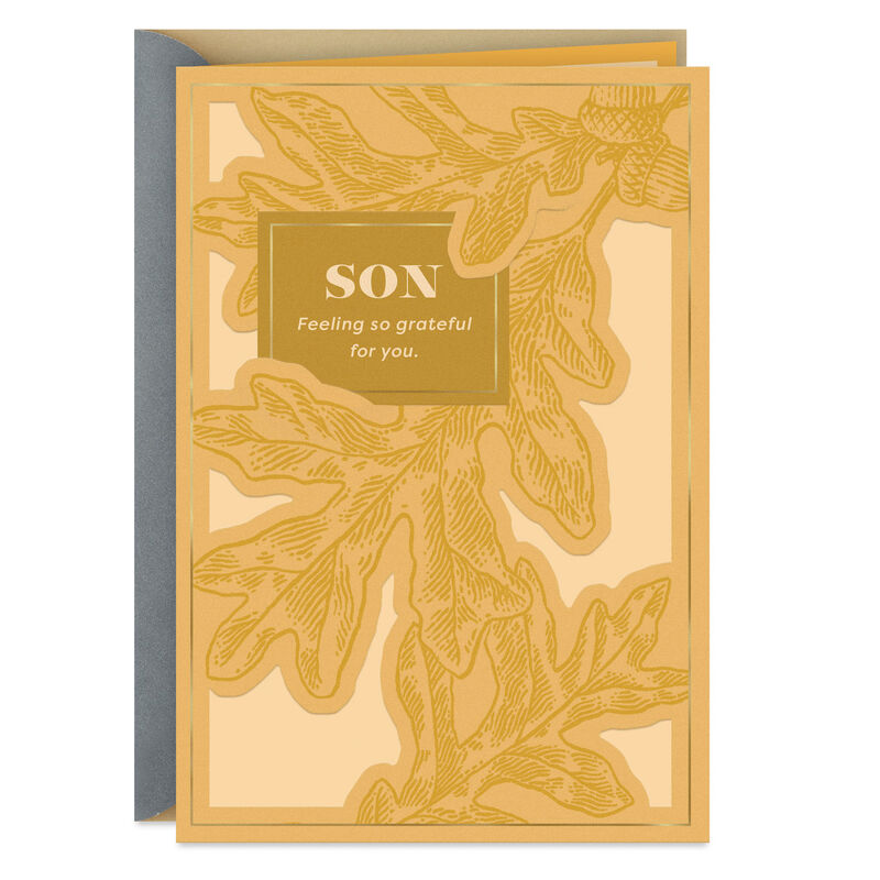Gold-Oak-Leaf-Thanksgiving-Card-for-Son_399TH5166_01