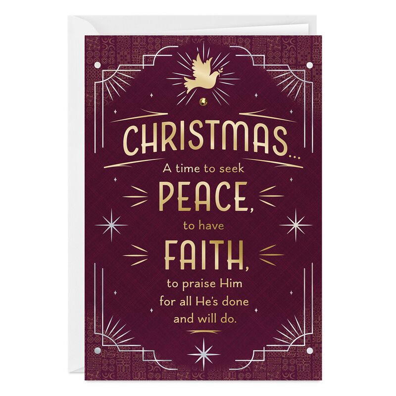 Gold-Words-on-Purple-Personalized-Christmas-Card_2PGM4650_01