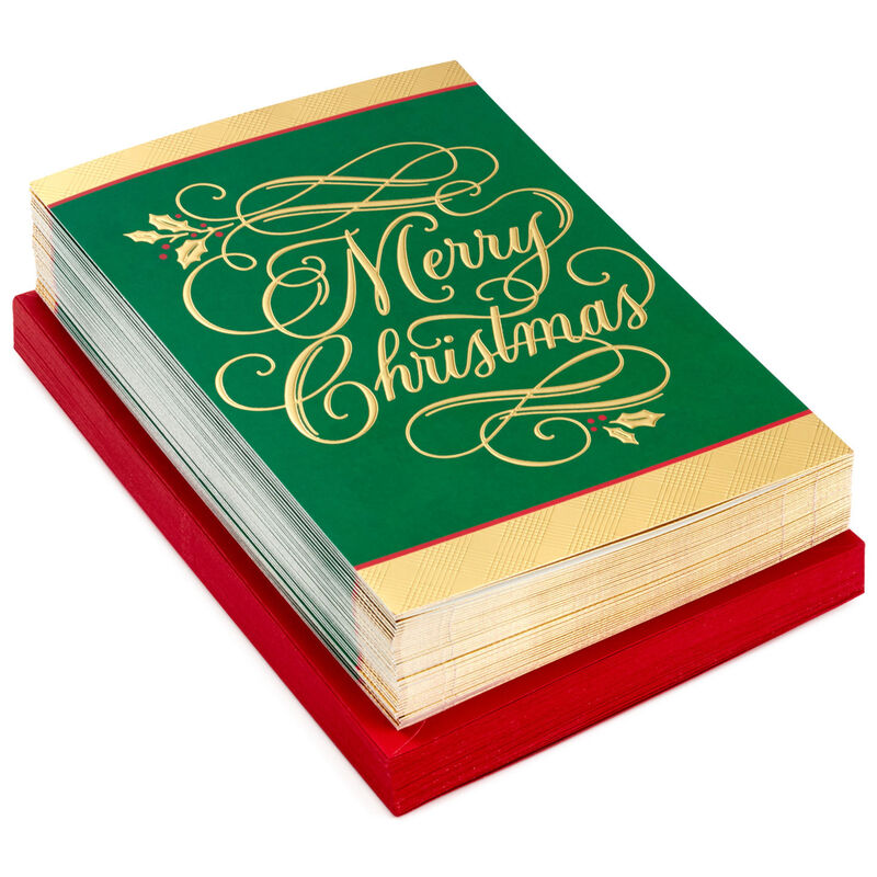 Gold-and-Green-Boxed-Christmas-Cards-Bulk-Pack_5XPX1023_01