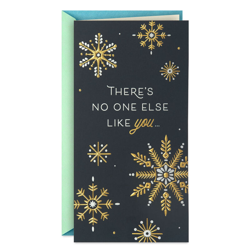 Gold-and-Silver-Snowflakes-on-Black-Christmas-Money-Holder_559XMH3336_01