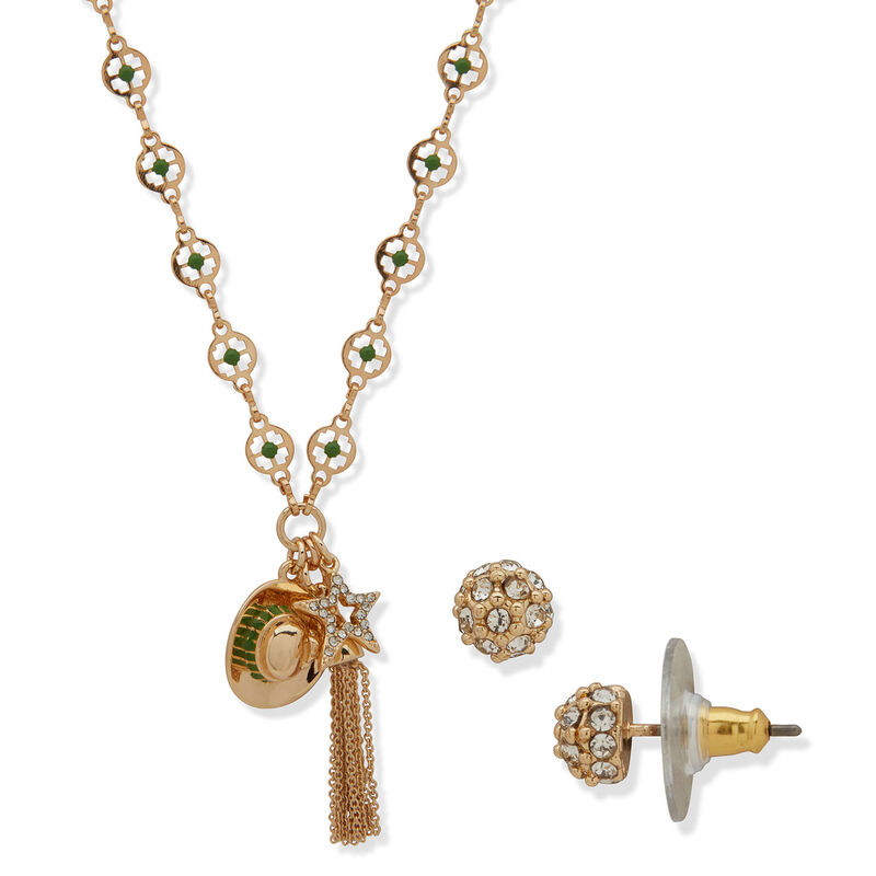 Green-Bead-Charm-Necklace-and-Stud-Earrings-Set_39B00031_01