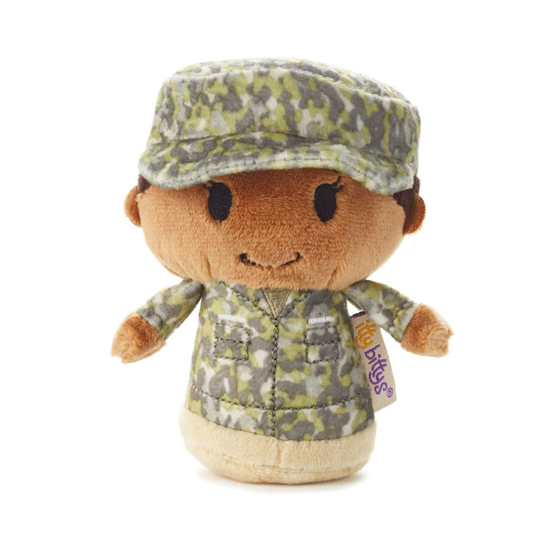 Green-Camo-AfricanAmerican-Girl-Plush-itty-bittys_1KDD2194_01