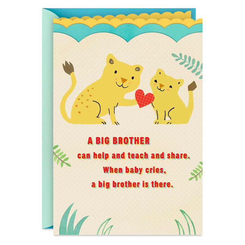 Lion-Cubs-With-Heart-Big-Brother-New-Baby-Card_399G2468_01