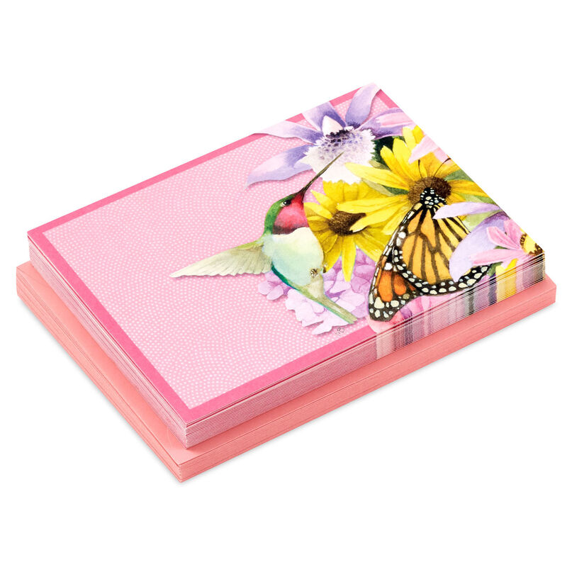 Marjolein-Bastin-Hummingbird-and-Butterfly-Boxed-Blank-Notes_5STZ1274_01