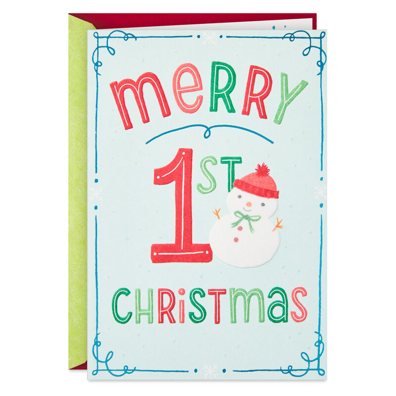 Merry-Snowman-Babys-1st-Christmas-Card_559XKD7055_01