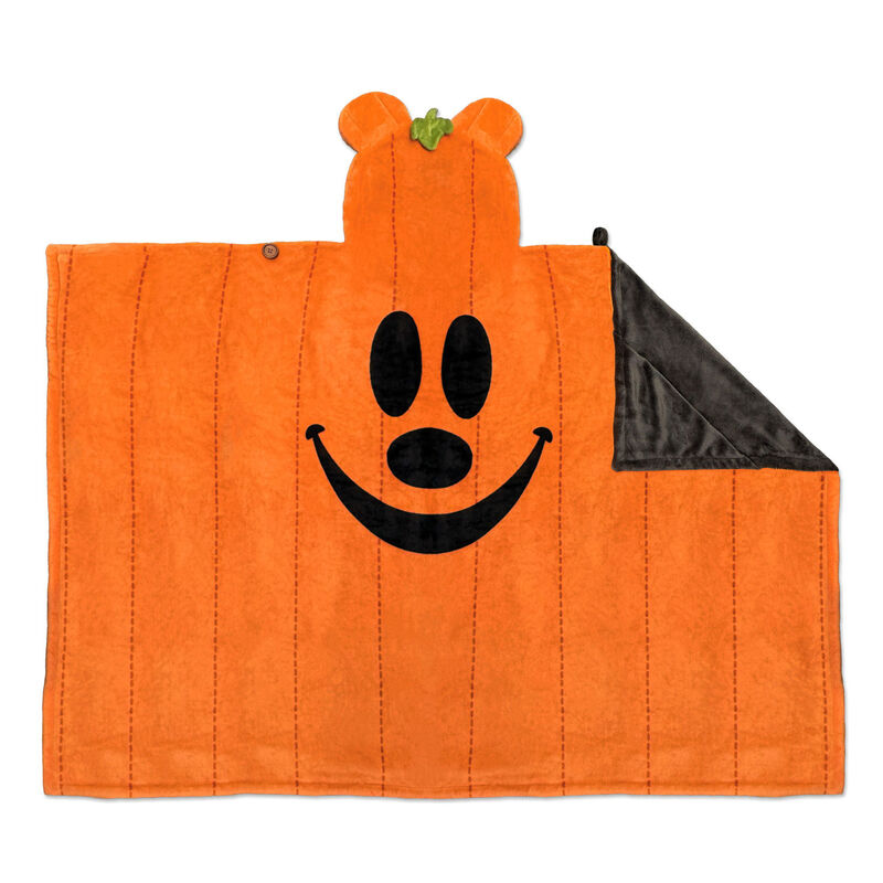 Mickey-Mouse-Orange-JackoLantern-Hooded-Blanket_1HGN5327_01