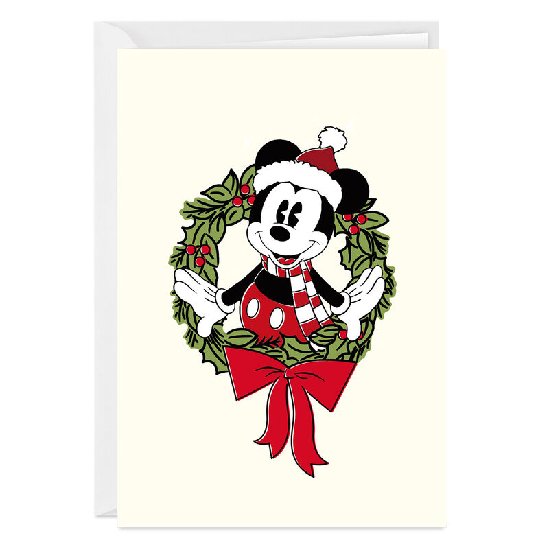 Mickey-in-Wreath-Personalized-Christmas-Card_2PGM4331_01