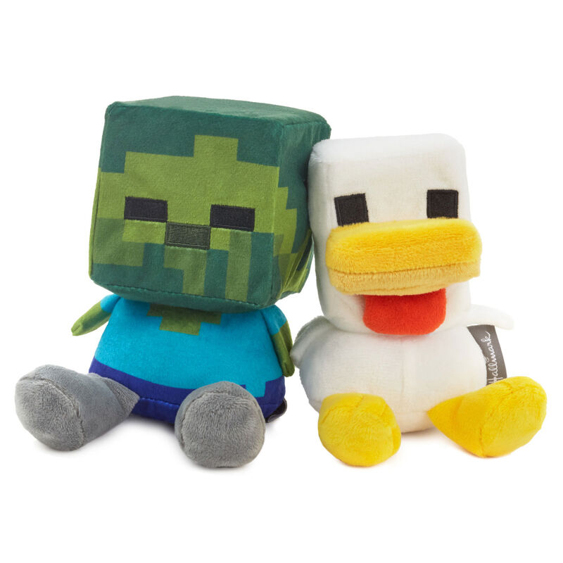 Minecraft-Baby-Zombie-and-Chicken-Magnetic-Plush_1BTG1027_01