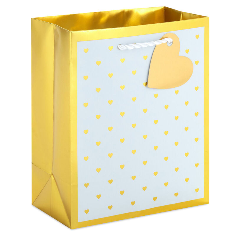 Mini-Gold-Hearts-on-White-Metallic-Small-Gift-Bag_349EGB7834_01