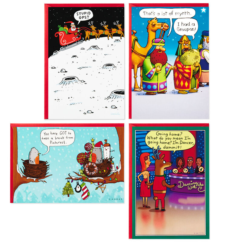 Modern-Holidays-Funny-Assorted-Boxed-Christmas-Cards_1XPX5183_01