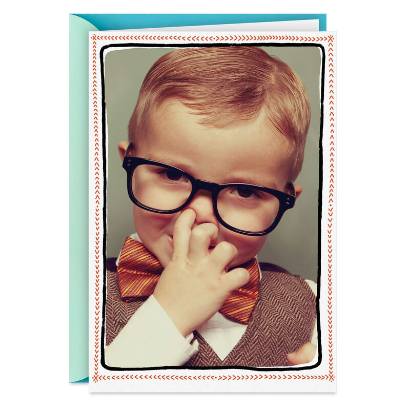 NosePicking-Kid-in-Glasses-Funny-Birthday-Card_399ZZB6751_01