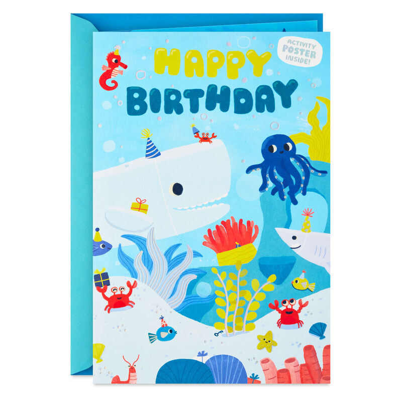Ocean-Animals-Kids-Coloring-Birthday-Card_759HKB6522_01