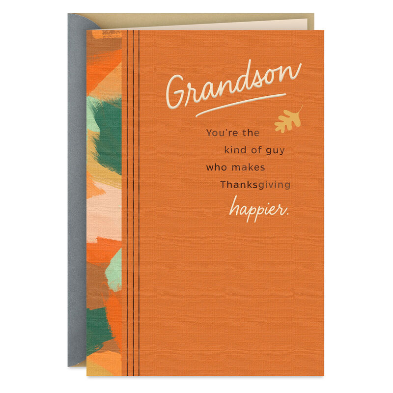 Orange-and-Green-Abstract-Thanksgiving-Card-for-Grandson_299TH5043_01