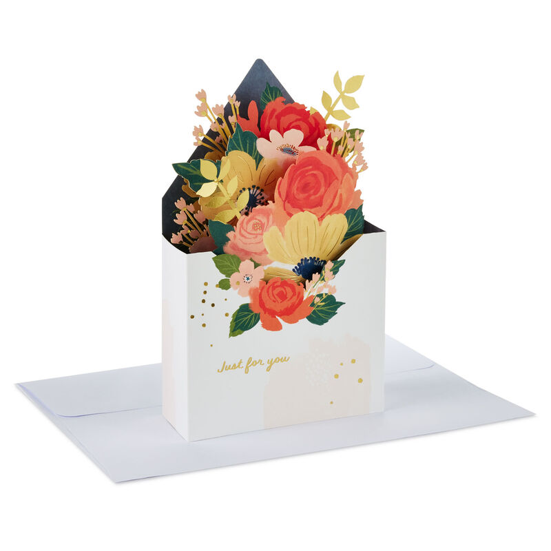 Orange-and-Yellow-Flowers-in-Envelope-Popup-Card_899WDR1316_01