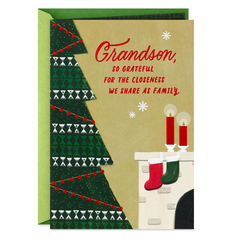Patterned-Tree-and-Fireplace-Christmas-Card-for-Grandson_299SX7015_01