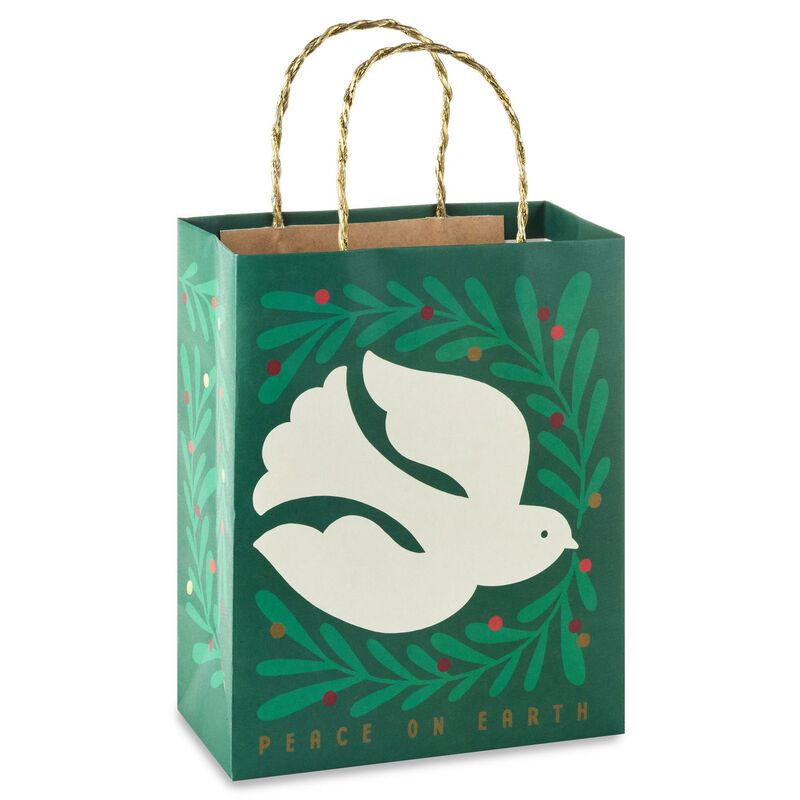 Peace-Dove-on-Green-Christmas-Gift-Bag_1XGB8501_01
